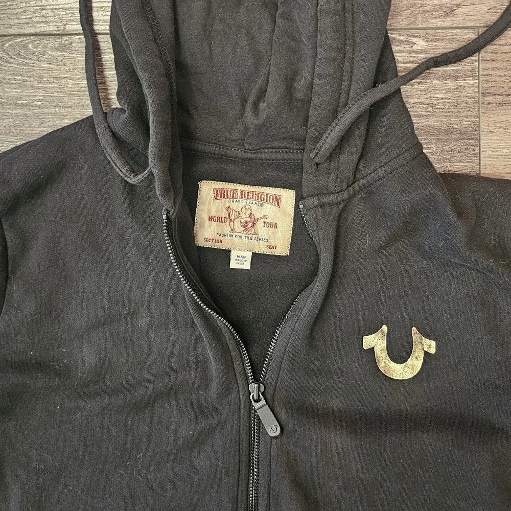 Black, Zip-Up, Hoodie, Winter, Women's, True, 2000, Soft, Casual, Cozy, Relax